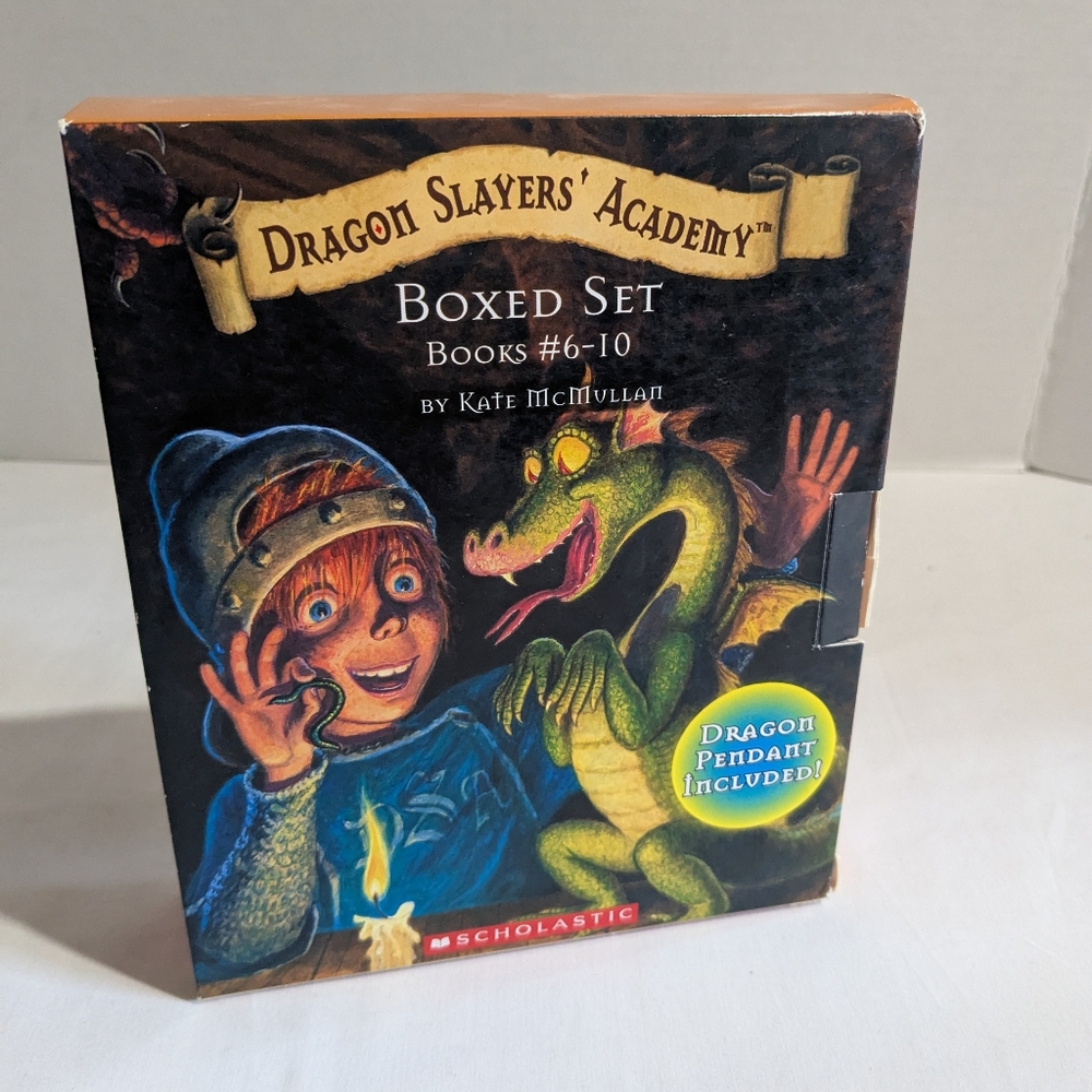 Dragon Slayers Academy Boxed Set Books 6-10 Kate McMullan Paperback Scholastic